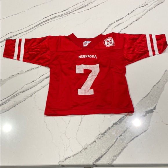 Izaw Nebraska Cornhuskers Football Jerseys #7 Kids 4T - Picture 1 of 9